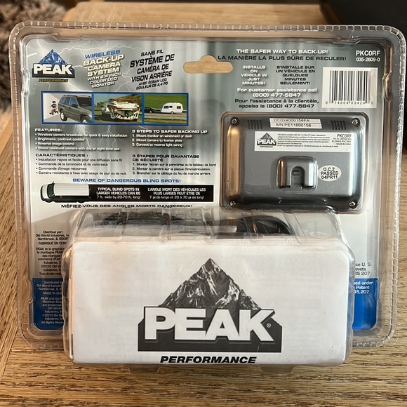 Vehicle - Peak PKCORA-01 Back-Up Camera 2.4 in. - Picture 4 of 7
